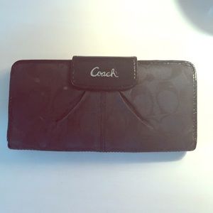 Black Coach Wallet